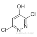3,6-dicloropiridazin-4-ol CAS 2779-81-9